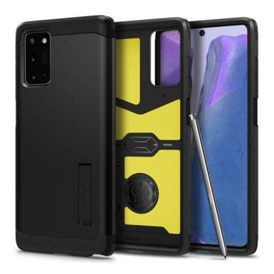 Spigen Tough Armor Samsung Galaxy Note 20 Black tok, fekete ACS01422 Spigen 49865 Spigen Tough Armor Samsung Galaxy Note 20 Black tok, fekete ACS01422 Spigen 49865