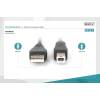 Assmann USB 2.0 connection cable, type A - B AK-300105-005-S