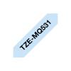 Brother TZe-MQ531 laminált P-touch szalag (12mm) Black on Pastel Blue - 4m TZEMQ531