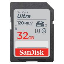Sandisk 32GB SDHC Ultra UHS-I Class10 186496