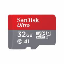 Sandisk 32GB microSDHC Ultra UHS-I A1 + adapterrel 186500