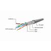 Gembird Cablexpert FTP CAT5e patch kábel 2m fekete /PP22-2M/BK/
