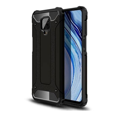 Forcell Armor hátlap tok Xiaomi Redmi 9, fekete  Forcell 51985