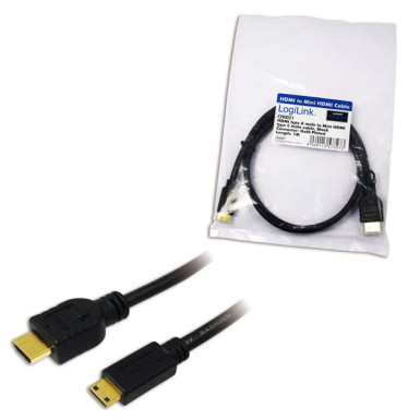 LogiLink HDMI – Mini HDMI kábel /CH0021/ 1m