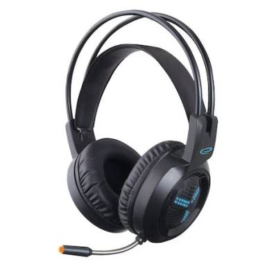 Esperanza EGH420B DeathStrike Jack 3.5mm / USB fekete-kék gamer fejhallgató EGH420B Esperanza EGH420B DeathStrike Jack 3.5mm / USB fekete-kék gamer fejhallgató EGH420B