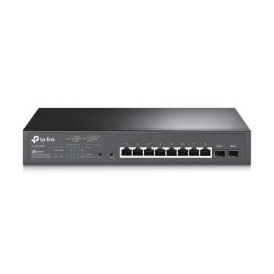 TP-LINK Switch 8x1000Mbps (8xPOE+) + 2 SFP, Menedzselhető, TL-SG2210MP TL-SG2210MP