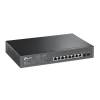 TP-LINK Switch 8x1000Mbps (8xPOE+) + 2 SFP, Menedzselhető, TL-SG2210MP TL-SG2210MP