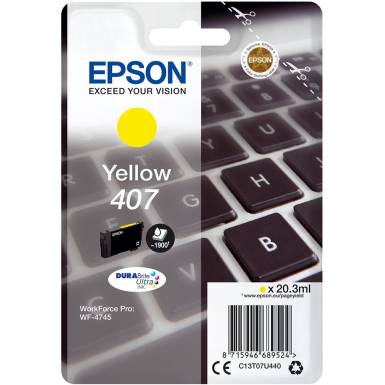 EPSON Patron WorkForce Pro WF-4745DTWF Sárga 20,3 ml C13T07U440 EPSON Patron WorkForce Pro WF-4745DTWF Sárga 20,3 ml C13T07U440