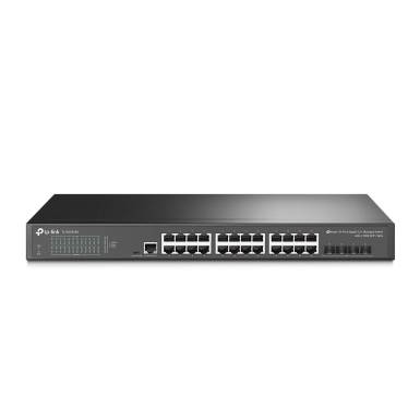 TP-LINK Switch 24x1000Mbps + 4x10G SFP+ + 2 konzol port, Menedzselhető, TL-SG3428X TL-SG3428X TP-LINK Switch 24x1000Mbps + 4x10G SFP+ + 2 konzol port, Menedzselhető, TL-SG3428X TL-SG3428X