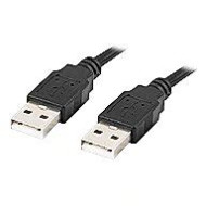 LANBERG cable USB-A M/M 2.0 1.0m black CA-USBA-20CU-0010-BK