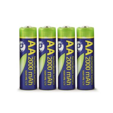 Gembird 2000mAh AA Ni-MH akkumulátor 4db/csomag EG-BA-AA20R4-01 Gembird 2000mAh AA Ni-MH akkumulátor 4db/csomag EG-BA-AA20R4-01