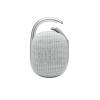 JBL CLIP 4 JBLCLIP4WHT, Ultra-portable Waterproof Speaker - bluetooth hangsz&oacute;r&oacute;, v&iacute;zhatlan, feh&eacute;r JBLCLIP4WHT