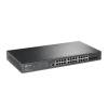 TP-LINK Switch 24x1000Mbps + 4xGigabit SFP + 2 konzol port, Menedzselhető, TL-SG3428 TL-SG3428