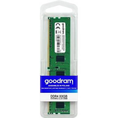 GOODRAM Mem&oacute;ria DDR4 32GB 2666MHz CL19 DIMM GR2666D464L19/32G