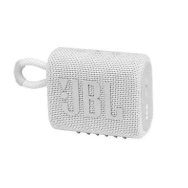 JBL GO 3 JBLGO3WHT, Portable Waterproof Speaker - bluetooth hangszóró, vízhatlan, fehér JBLGO3WHT