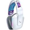LOGITECH Headset 2.0 - G733 Lightspeed RGB Gaming Vezeték Nélküli, Fehér 981-000883