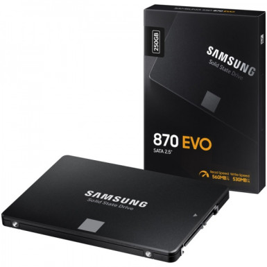 SAMSUNG SSD 870 EVO SATA III 2.5 inch 250 GB MZ-77E250B/EU