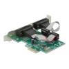 DELOCK PCI-E Bővítőkártya 2x Soros RS-232 port 90007