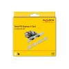 DELOCK PCI-E Bővítőkártya 2x Soros RS-232 port 90007