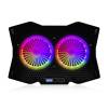 MODECOM NB Hűtőpad CF18, Silent RGB, Fekete PL-MC-CF-18-RGB