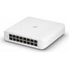 UniFi Switch Lite 16, 16x gigabites RJ45 port, 8x 802.3af PoE USW-Lite-16-PoE