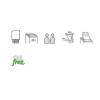 DAHLE Iratmegsemmisítő PaperSAFE® 260, 12 lap (A4/80gr), CD/kártya/kapocs vágás, P-4/F-1/O-1/T-4/E-3, 3 m/min, 25 liter 2D23260