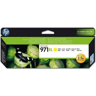 HP 971XL YELLOW (CN628AE) LE&Eacute;RT&Eacute;KELT EREDETI HP TINTAPATRON (2019.07. H&Oacute;)
