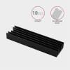 AXAGON CLR-M2L10 heatsinkfor M.2 disk aluminum CLR-M2L10