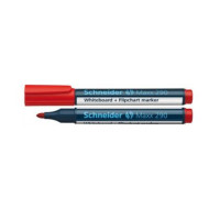 SCHNEIDER Tábla- és flipchart marker, 1-3 mm, kúpos, SCHNEIDER "Maxx 290", piros