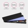 AXAGON CLR-M2L3 heatsinkfor M.2 disk aluminum CLR-M2L3