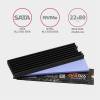 AXAGON CLR-M2L6 heatsinkfor M.2 disk aluminum CLR-M2L6