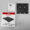 AXAGON RHD-435 Bracket to 5,25" position metal, for 4x 2,5" Black RHD-435