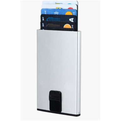 SAMSONITE ALU FIT Pénztárca 133888-1004 , ALU FIT 201 - SLIDE-UP CASE ALUMINIUM 133888-1004