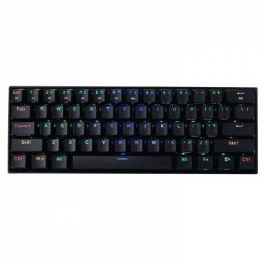 Redragon K530 Draconic Compact RGB Wireless Blue Mechanical Tenkeyless Designed Bluetooth Gaming Keyboard Black HU K530RGB_BLUE_HU