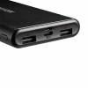 CANYON PB-106 Power bank 10000mAh Li-poly battery, Input 5V/2A, Output 5V/2.1A(Max), USB cable length 0.3m, 140*68*16mm, 0.24Kg, Black CNE-CPB1006B
