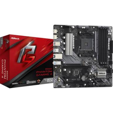 Asrock B550M Phantom Gaming 4 90-MXBE90-A0UAYZ