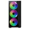 Spirit of Gamer GHOST III RGB fekete ablakos táp nélküli ház 8005RA
