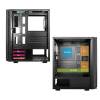 Spirit of Gamer GHOST III RGB fekete ablakos táp nélküli ház 8005RA