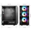 Spirit of Gamer Rogue VI RGB fekete ablakos táp nélküli ház 8003RA