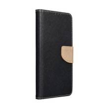 Fancy Xiaomi Redmi Note 9 flip tok, fekete  Fancy flip 51855