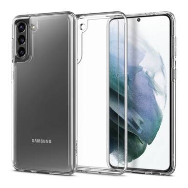 Spigen Crystal Hybrid Samsung G996 Galaxy S21+ Crystal Clear tok, átlátszó ACS02415 Spigen 53524 Spigen Crystal Hybrid Samsung G996 Galaxy S21+ Crystal Clear tok, átlátszó ACS02415 Spigen 53524