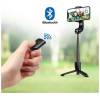 Spigen Gimbal Bluetooth Selfie-bot, tripod S610W, fekete AMP01862 Spigen 54969