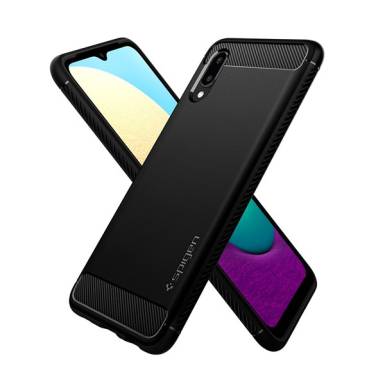 Spigen Rugged Armor Samsung Galaxy A02 Matte Black tok, fekete ACS02739 Spigen 54953 Spigen Rugged Armor Samsung Galaxy A02 Matte Black tok, fekete ACS02739 Spigen 54953