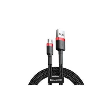 Baseus Cafule USB apa - MicroUSB apa Adat- és töltőkábel 2m - Fekete/Piros CAMKLF-C91 Baseus Cafule USB apa - MicroUSB apa Adat- és töltőkábel 2m - Fekete/Piros CAMKLF-C91