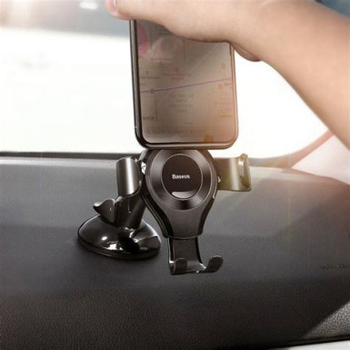 Baseus Future Gravity Mobiltelefon autós tartó szellőző rácshoz - Fekete SUYL-WL01
