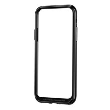 Baseus Platinum Metal Border Apple iPhone X Védőtok - Fekete FRAPIPHX-B01