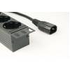 Hálózati elosztó 8-as (földelt) C14 3m Rack-be Gembird EG-PDU-014-C14 EG-PDU-014-C14
