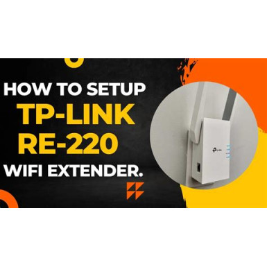 TP-LINK RE220 Wireless Range Extender AC750 RE220