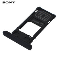 Sony 1272-0142 Xperia Z1 SIM kártya takaró Fekete 1272-0142