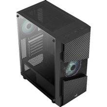 Aerocool Menace Saturn RGB glass window fekete h&aacute;z AEROPGSMENACE-RGB-G ACCM-PV20023.11